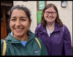 District Councilors Hayleigh and Sarah